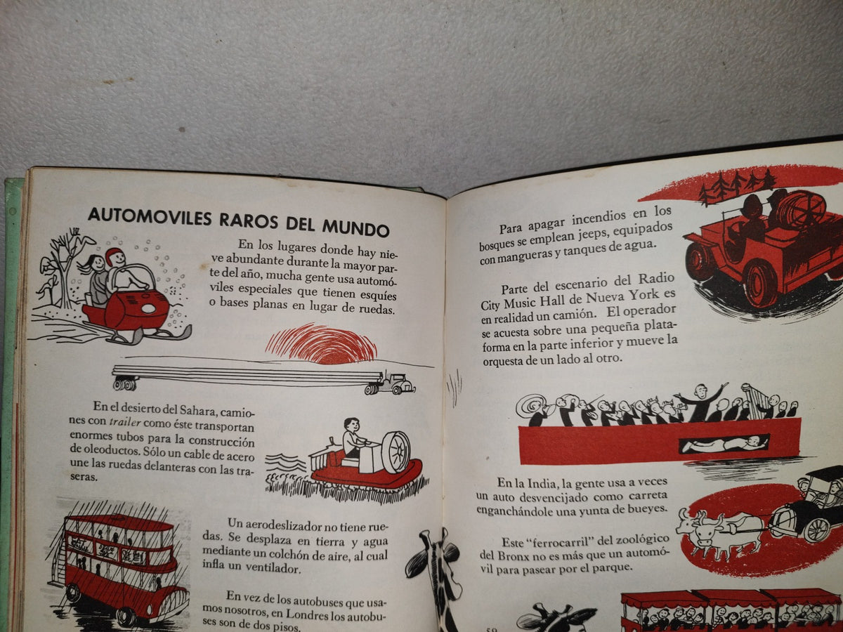 145- Mis Primeros Conocimientos. Automóviles, Minería, Puentes. Editorial Cumbre 1981