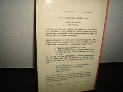 3- La Clave De La Longevidad - Walter Mcquade Y Ann Aikman