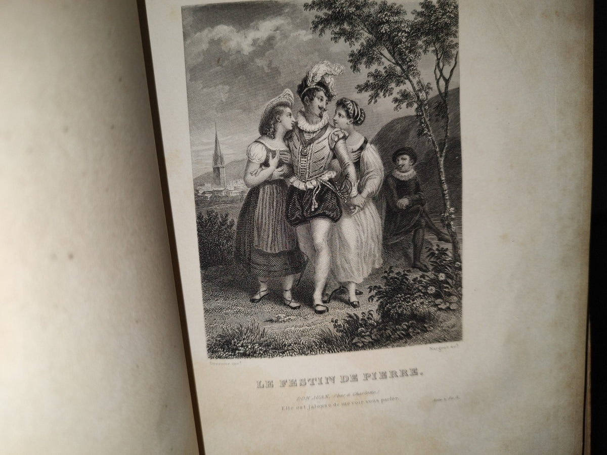 59- Obras Completas De Molière: ŒUvres Complètes De Molière. Par Auger. - Paris, Furne Et Cie. Libraires Éditeurs - 1851