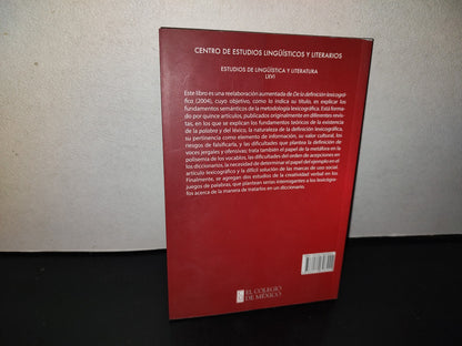 143- Teoría Semántica Y Método Lexicográfico - Luis Fernando Lara. El Colegio De México. 1. Ed. 2016