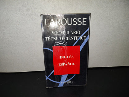 202- Larousse, Vocabulario Técnico-Científico Inglés-Español - 1996