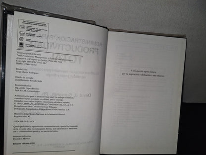 84- Administración Para La Productividad Total - David J. Sumanth