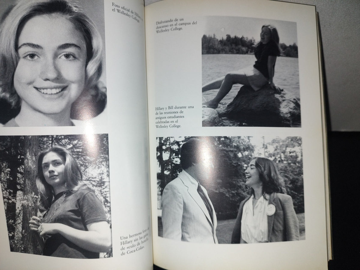 87-2- Hillary. La Biografía De Hillary Rodham Clinton - Núria Ribó - Primera Edición 1993