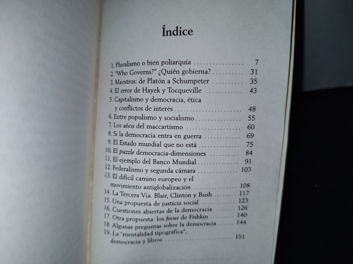 66- Entrevista Sobre El Pluralismo - Robert Dahl En Diálogo Con Giancarlo Bosetti - Fondo De Cultura Económica - Primera Edición En Español, 2003