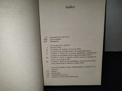 202- El Concepto De Lo Político - Carl Schmitt - 1984
