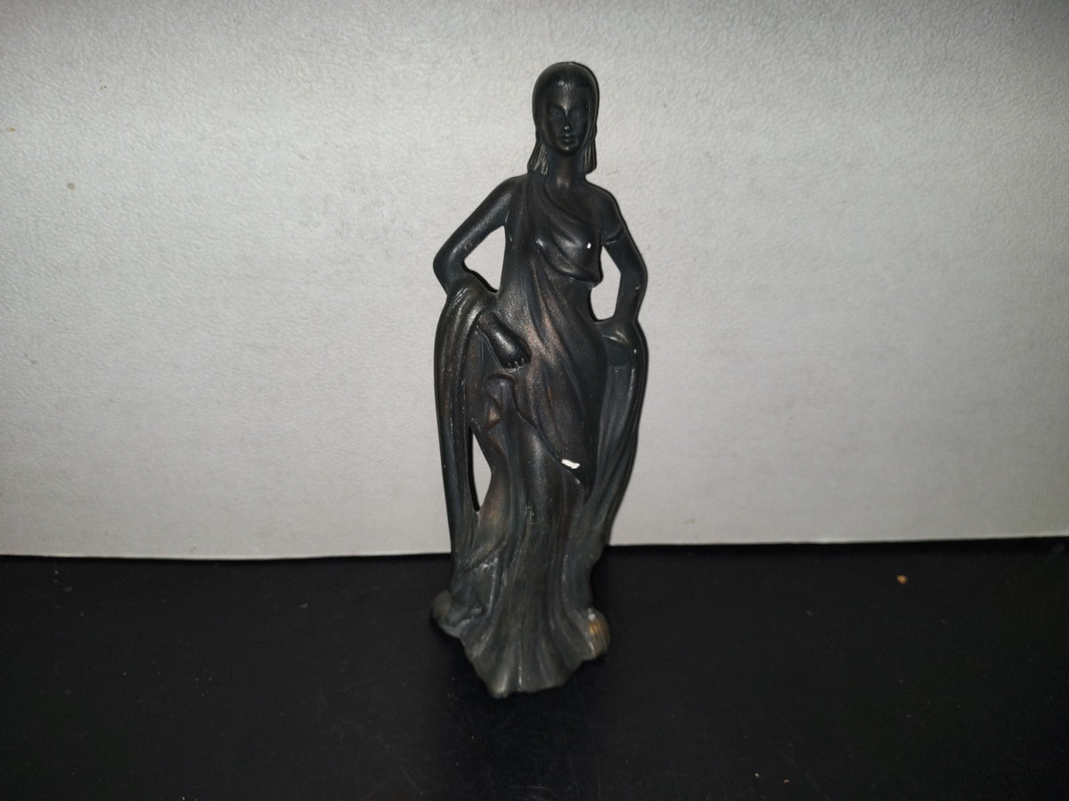 A6- Figura De Cerámica: Mujer De La Atenas Antigua - 2000'S