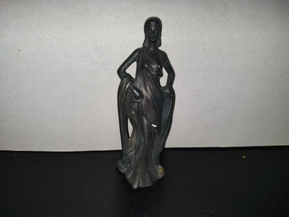 A6- Figura De Cerámica: Mujer De La Atenas Antigua - 2000'S