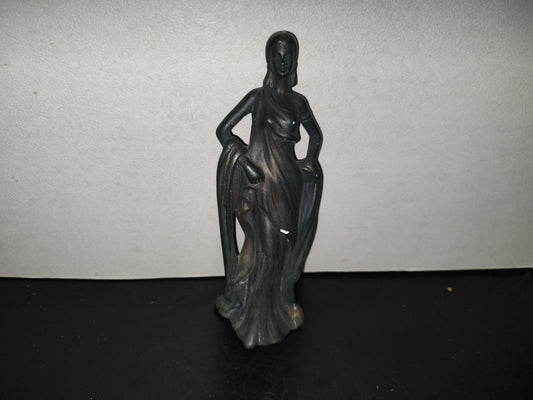 A6- Figura De Cerámica: Mujer De La Atenas Antigua - 2000'S