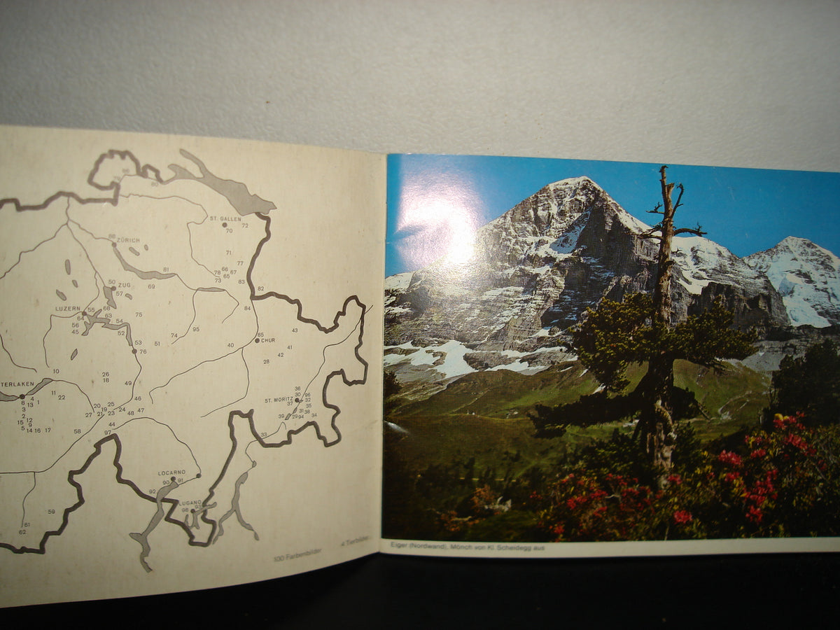 21- Libro, Fotos Suiza: Schweiz, Suisse, Switzerland - 70's - 80's