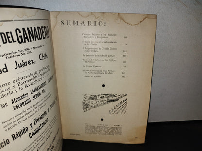 64- La Granja. Magazine Sobre Agricultura, Ganadería En Industrias Rurales Año Vi, No. 6, Junio 1938