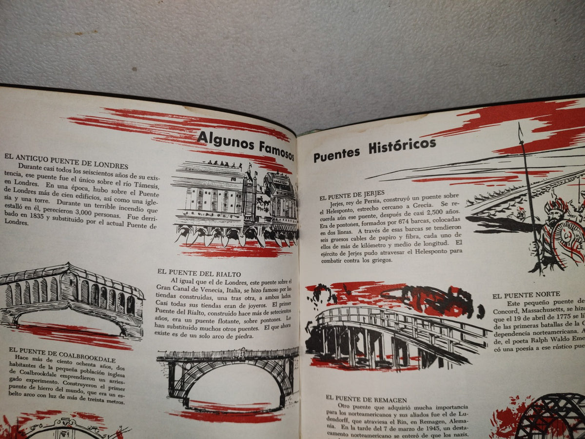 145- Mis Primeros Conocimientos. Automóviles, Minería, Puentes. Editorial Cumbre 1981