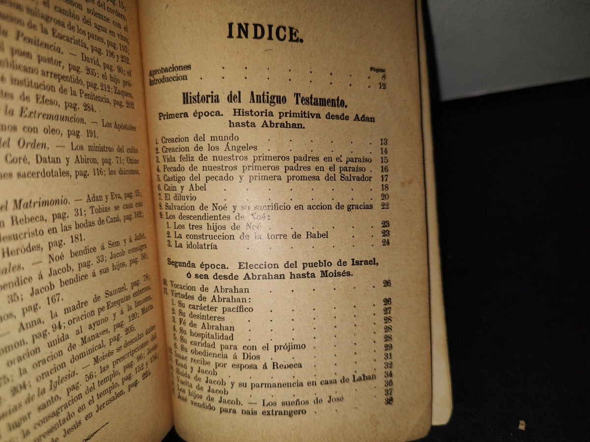188- Compendio De La Historia Bíblica O Narraciones Del Antiguo Y Nuevo Testamento - 1933