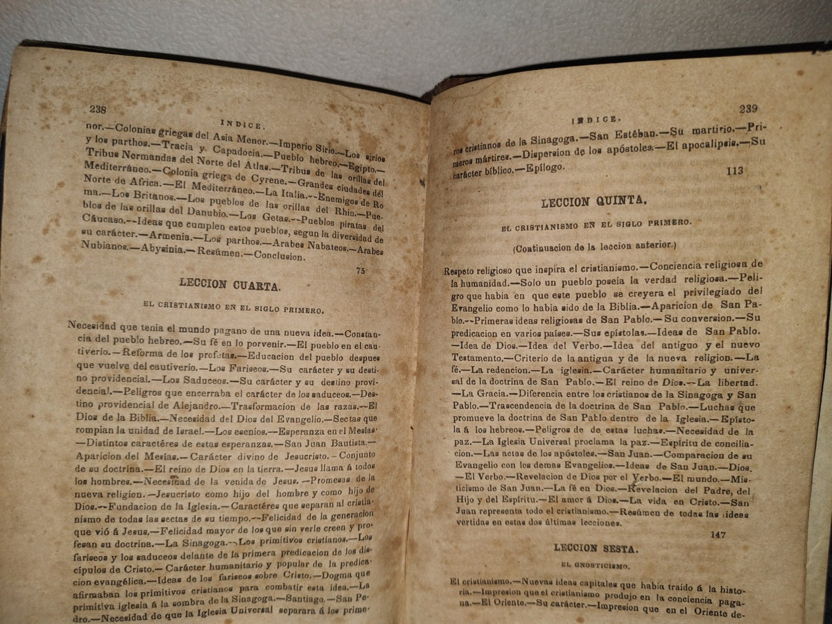 65- La Civilización En Los Cinco Primeros Siglos Del Cristianismo. Tomos 1 Y 2. Emilio Castelar 1868