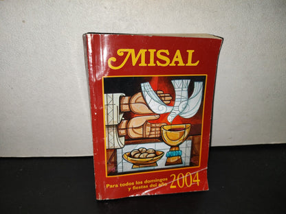 219- Misal 2004. Para Todos Los Domingos Y Fiestas Del Año - Obra Nacional De La Buena Prensa