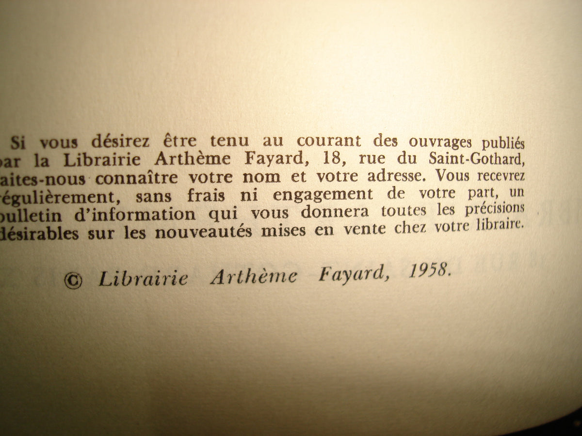 169- Francés - J'Ai Vu Vivre Israël - Henri Amouroux - 1958