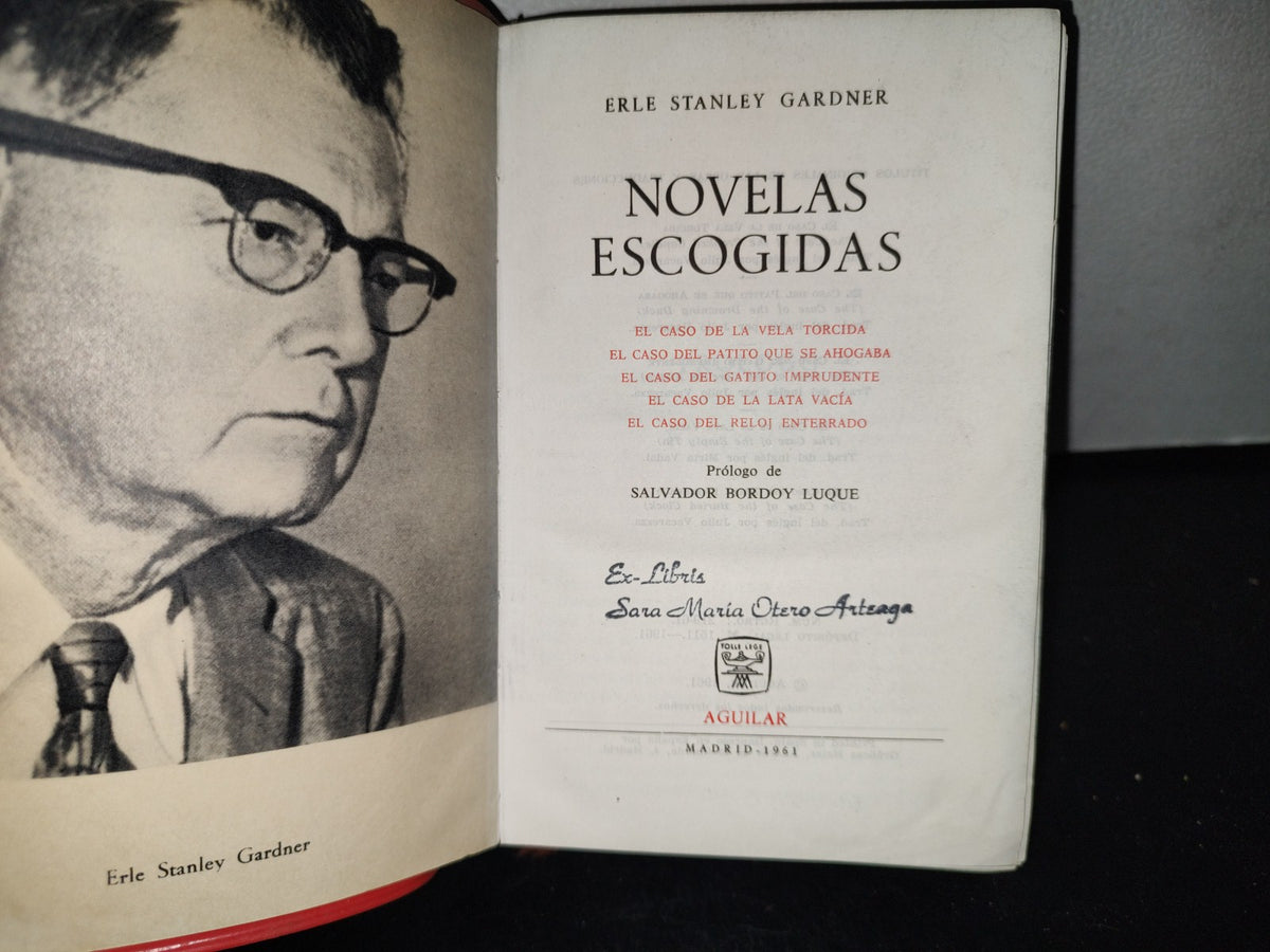 66- Novelas Escogidas. Erle Stanley Gardner - Aguilar - 1961