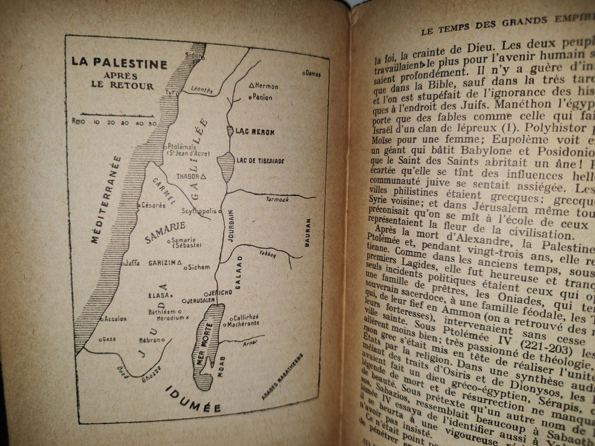 199- Histoire Sainte. Le Peuple De La Bible - Daniel-Rops. Paris. Librairie Artheme Fayard - 1943