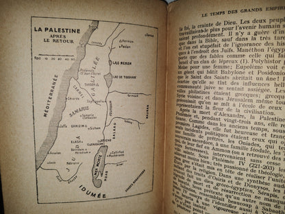 199- Histoire Sainte. Le Peuple De La Bible - Daniel-Rops. Paris. Librairie Artheme Fayard - 1943