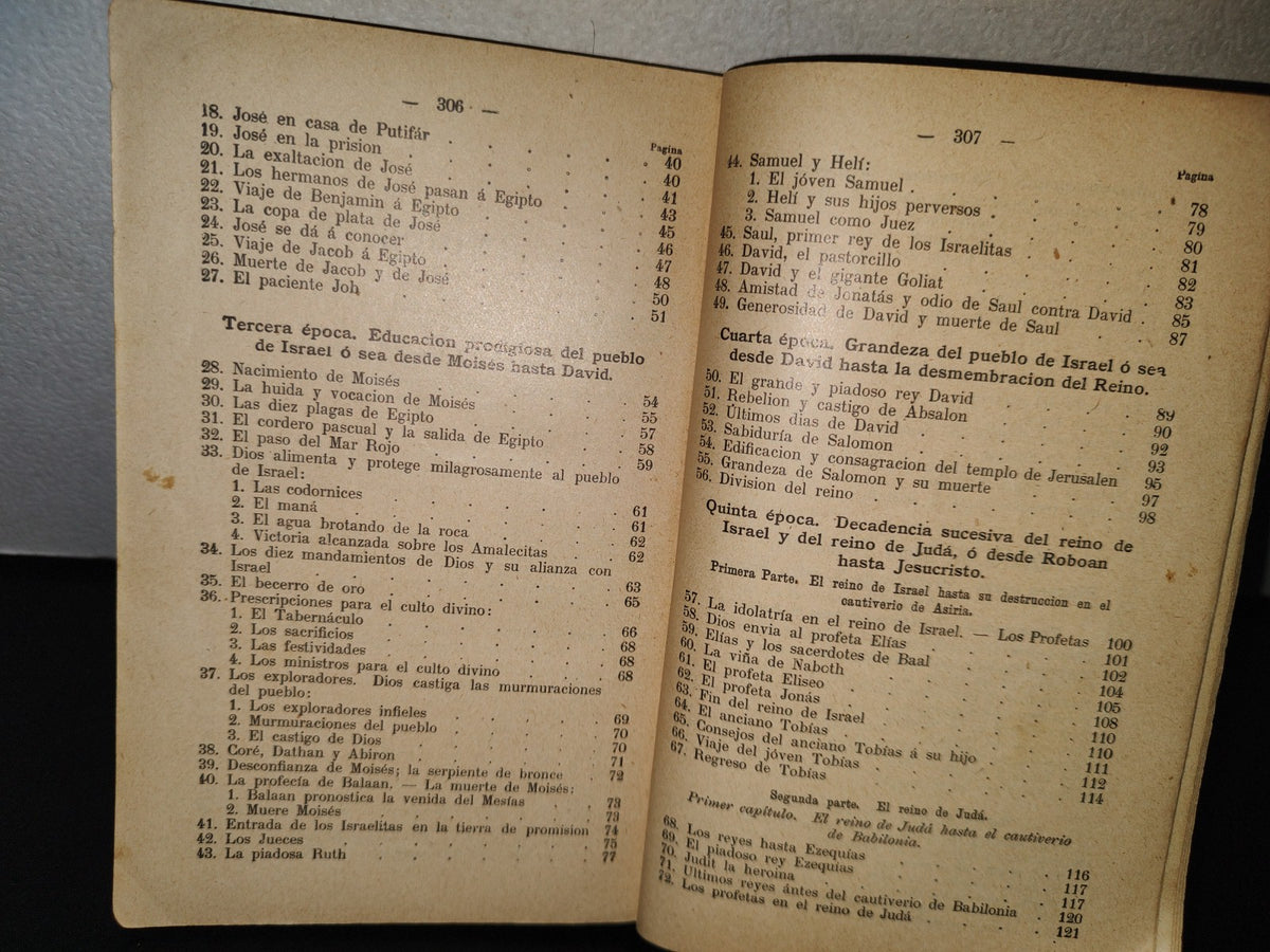 188- Compendio De La Historia Bíblica O Narraciones Del Antiguo Y Nuevo Testamento - 1933