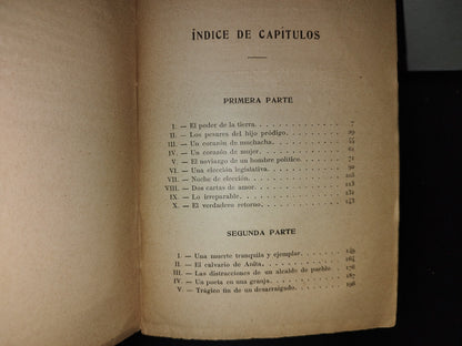 63- El País Natal. Novela - Enrique Bordeaux - Casa Editorial Hispano-Americana - 1899
