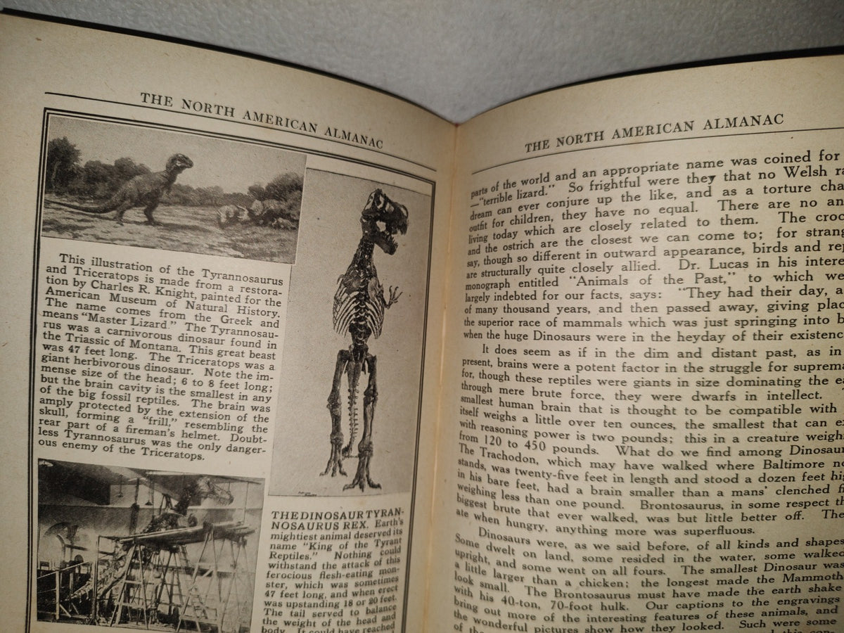 98- The North American Almanac 1925. Chicago Ill., U.S.A.