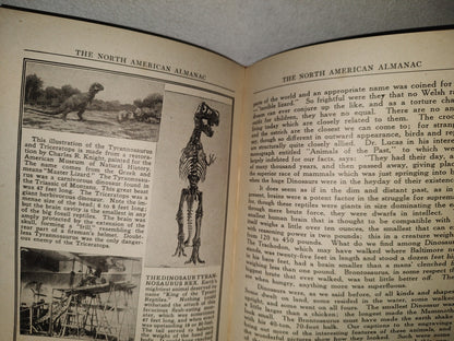 98- The North American Almanac 1925. Chicago Ill., U.S.A.