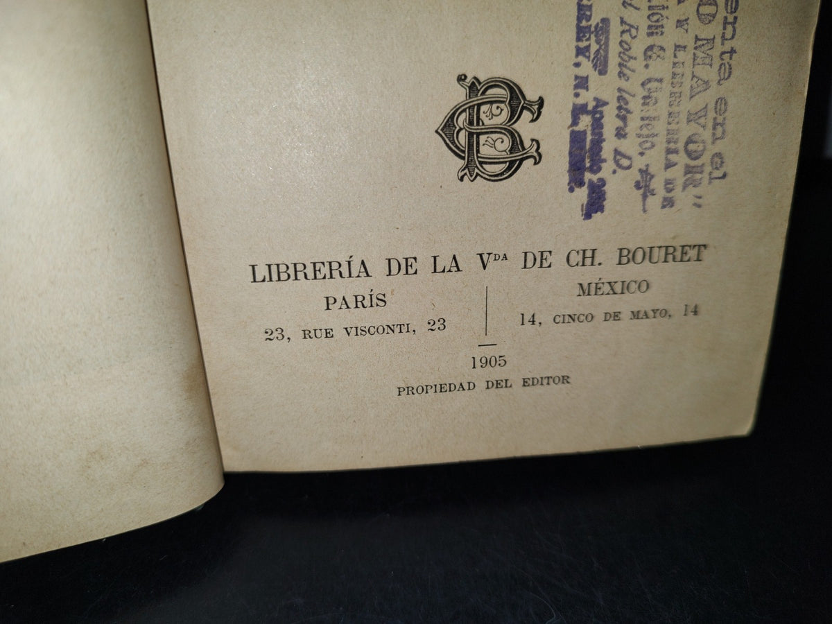 63- Mantilla. Libro De Lectura No. 3 - Luis F. Mantilla - Librería De La Vda. De Ch. Bouret. 1905
