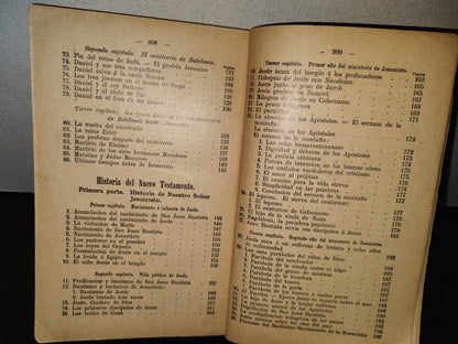 188- Compendio De La Historia Bíblica O Narraciones Del Antiguo Y Nuevo Testamento - 1933