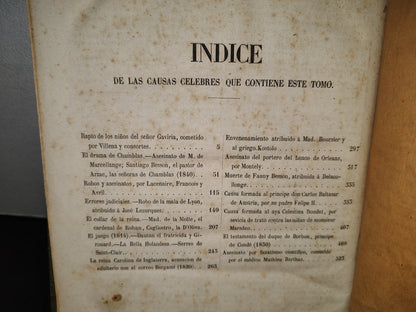 59- Anales Dramáticos Del Crimen O Causas Célebres, Tomo III - José Vicente Y Caravantes - 1867