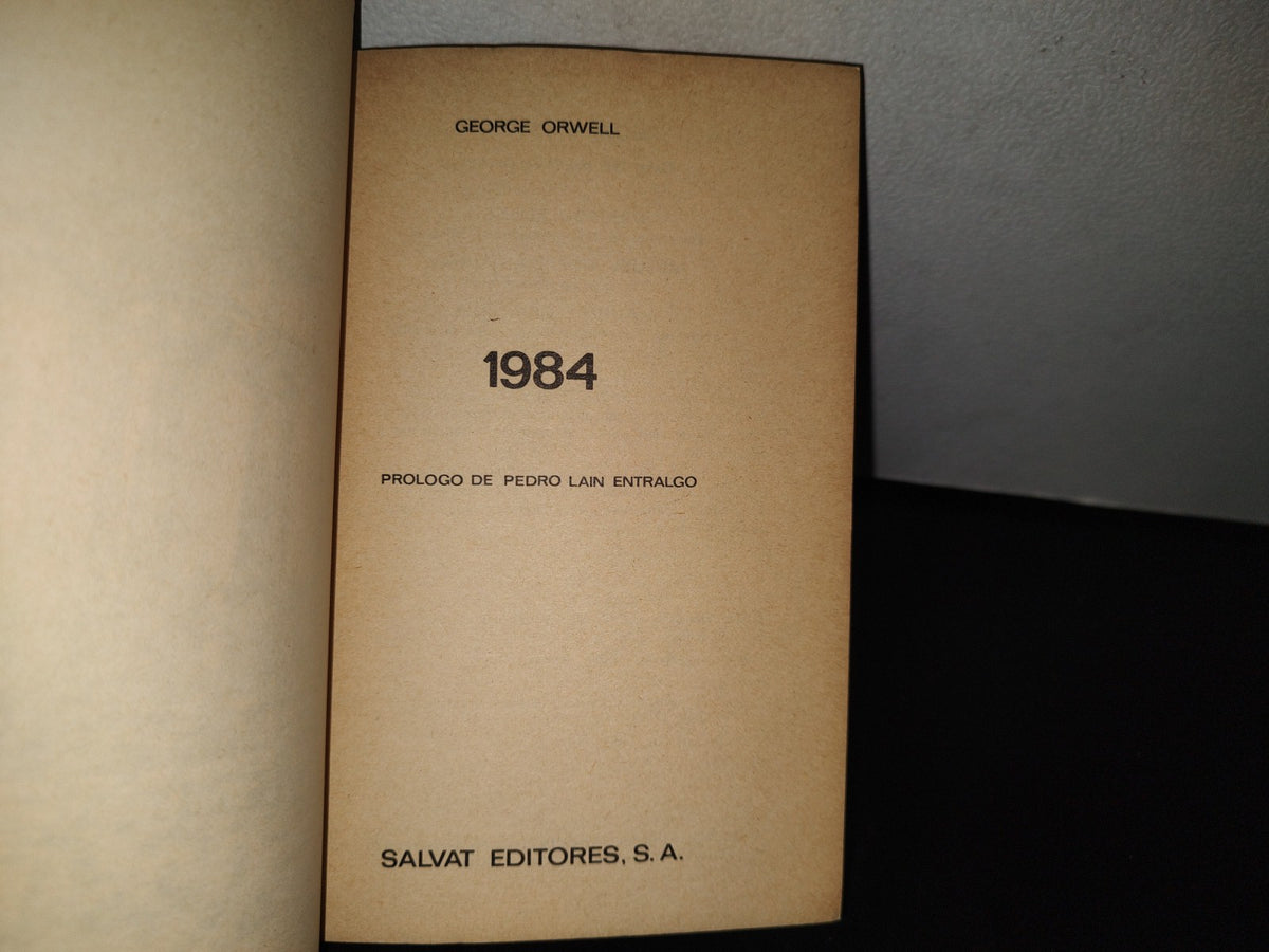 84- 1984 - George Orwell - Biblioteca Básica Salvat - 1971