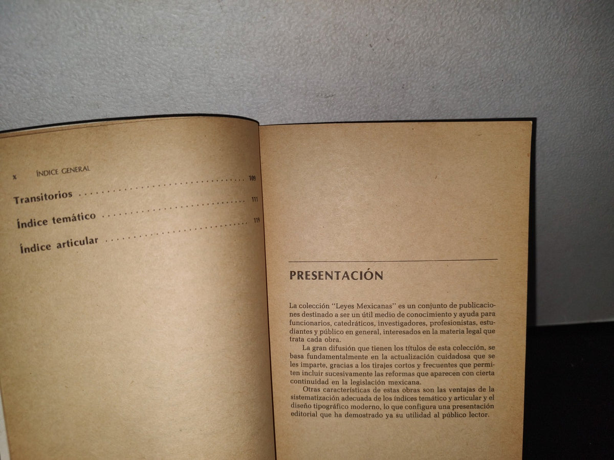 84- Ley De Invenciones Y Marcas - Colección Leyes Mexicanas - 1988 Harla S. A. De C. V.