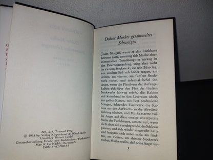 128- Alemán. Doktor Murkes Gesammeltes Schweigen - Heinrich Böll - 1972
