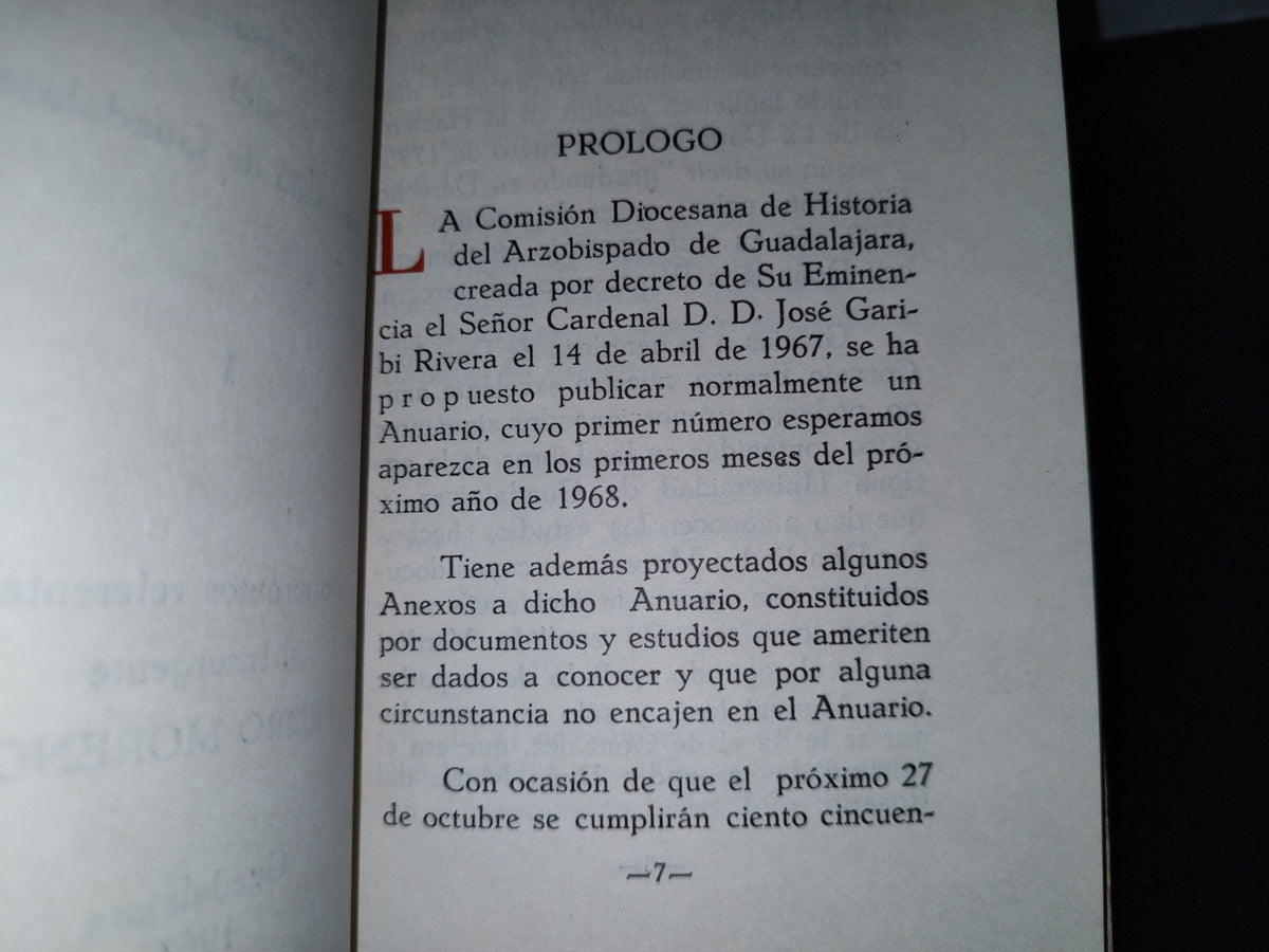 66- Publicaciones De La Comisión Diocesana De Historia Del Arzobispado De Guadalajara - 1967
