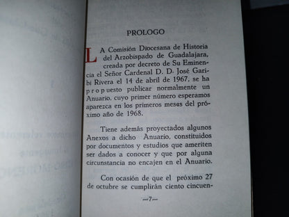 66- Publicaciones De La Comisión Diocesana De Historia Del Arzobispado De Guadalajara - 1967