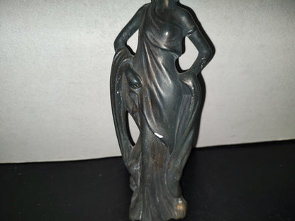 A6- Figura De Cerámica: Mujer De La Atenas Antigua - 2000'S