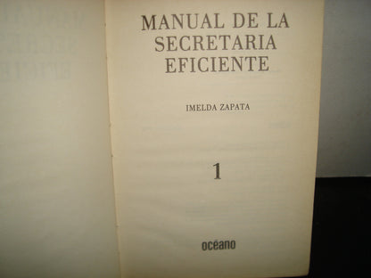 21- Manual De La Secretaria Eficiente 1 - Imelda Zapata
