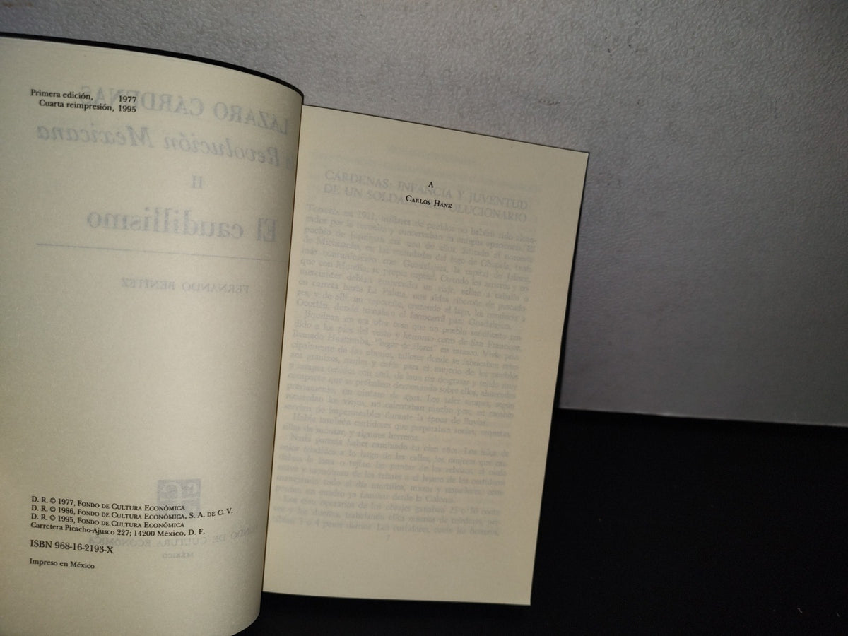 87-2- Lázaro Cárdenas Y La Revolución Mexicana Ii. El Caudillismo - Fernando Benítez