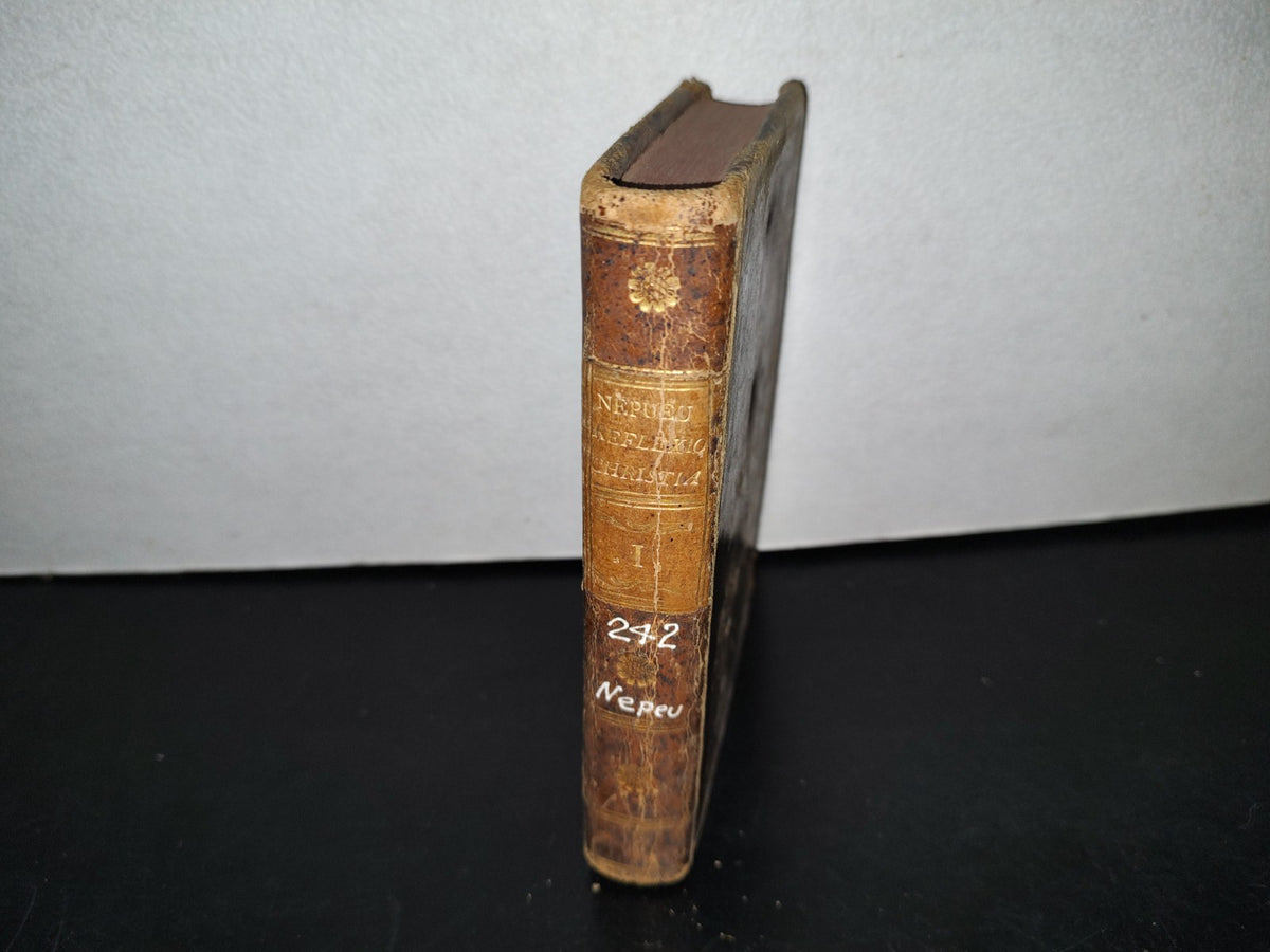 59- Pensamientos O Reflexiones Christianas Para Todos Los Días Del Año, T. I Francisco Nepueu - 1779