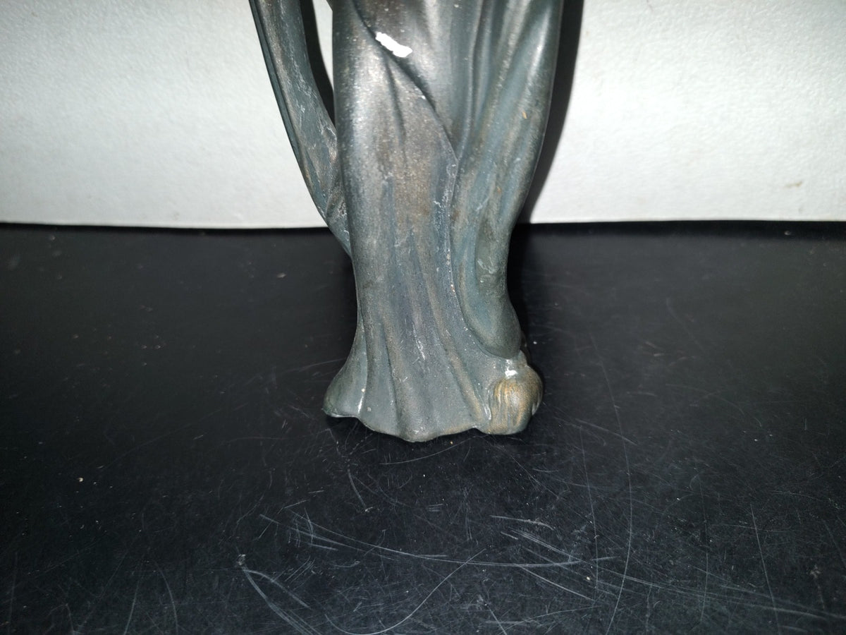 A6- Figura De Cerámica: Mujer De La Atenas Antigua - 2000'S