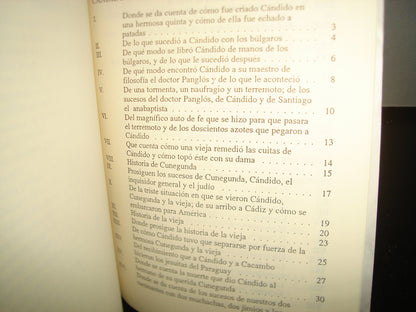 10- Voltaire - Cándido, Zadig, El Ingenuo, Micromegas, Memnón Y Otros Cuentos - Editorial Porrúa