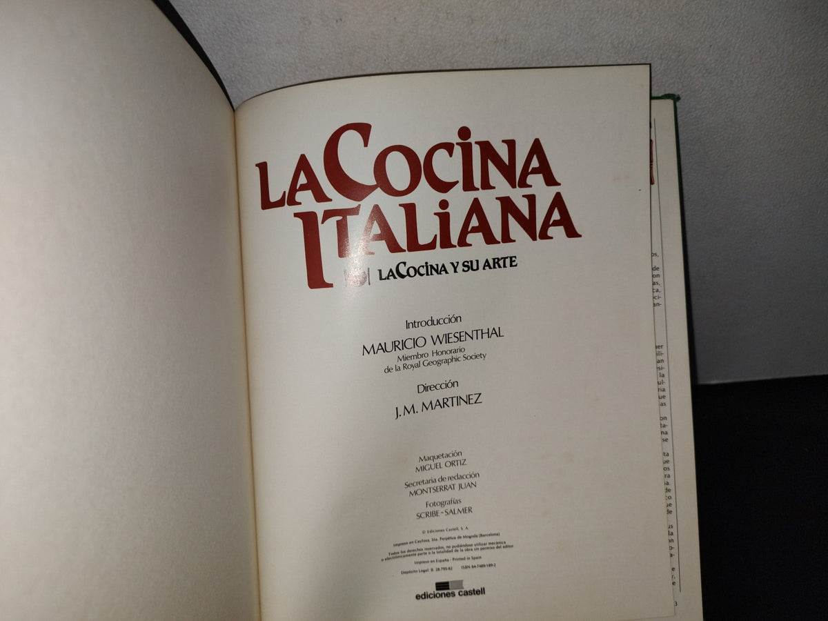 64- La Cocina Italiana La Cocina Y Su Arte