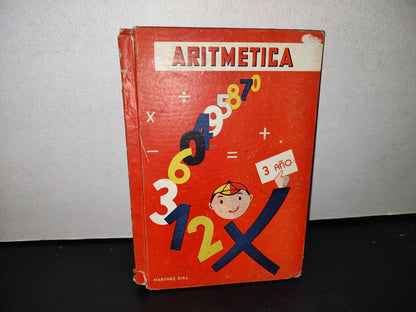 23- Aritmética Y Gometría Para Tercer Año - J. Jesús Martínez Díaz - 50'S - 60'S