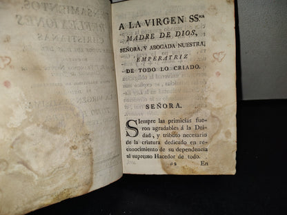 59- Pensamientos O Reflexiones Christianas Para Todos Los Días Del Año, T. I Francisco Nepueu - 1779
