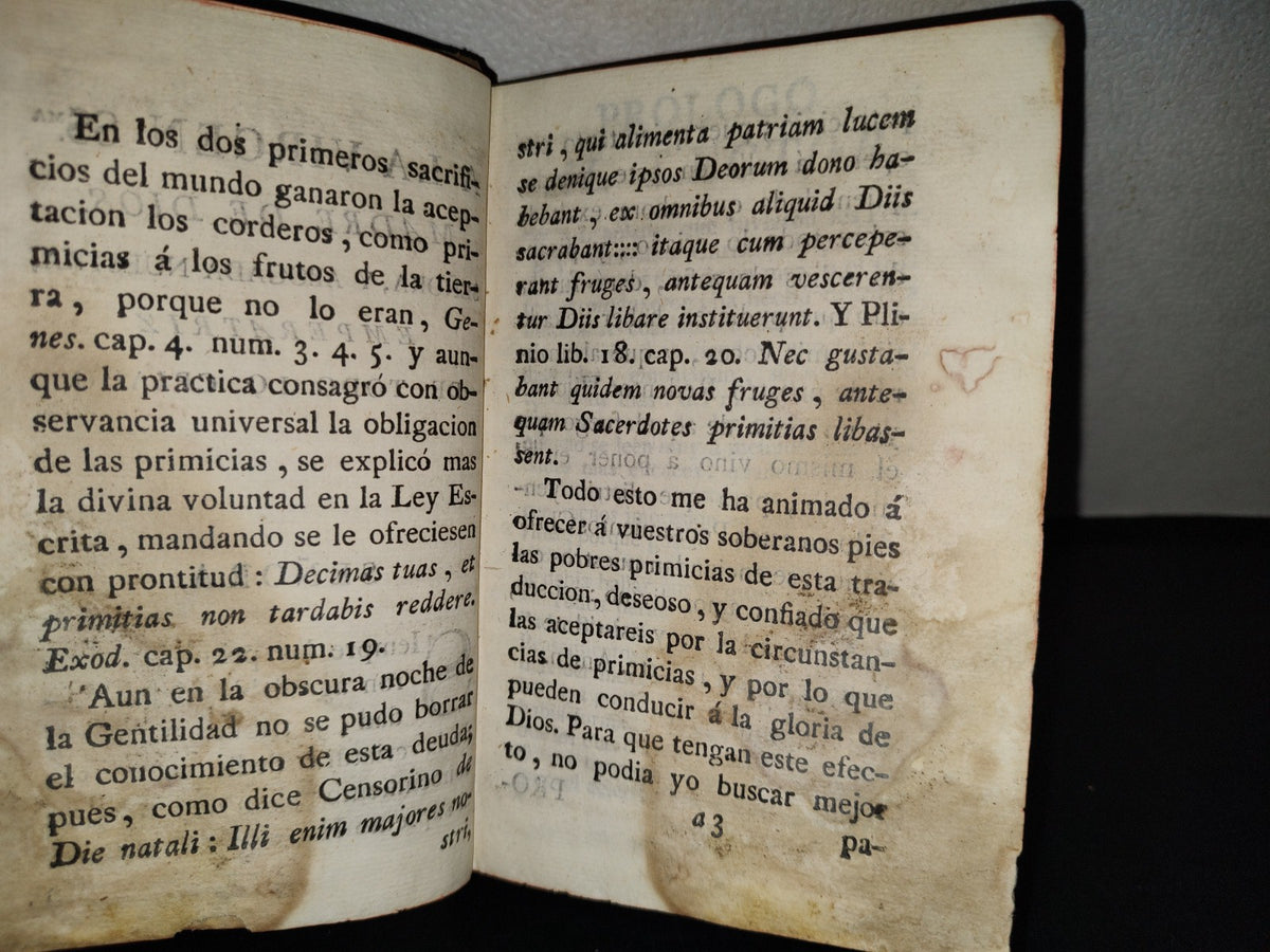 59- Pensamientos O Reflexiones Christianas Para Todos Los Días Del Año, T. I Francisco Nepueu - 1779