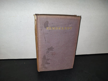 75- Rembrandt - Jan Van Loon - Espasa-Calpe Argentina, S. A.  Buenos Aires, 1946