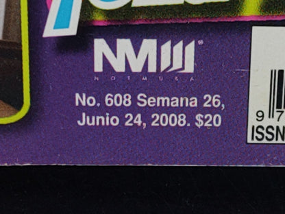 132- Revista Tvnotas. Laura Flores - No 608, Junio 2008