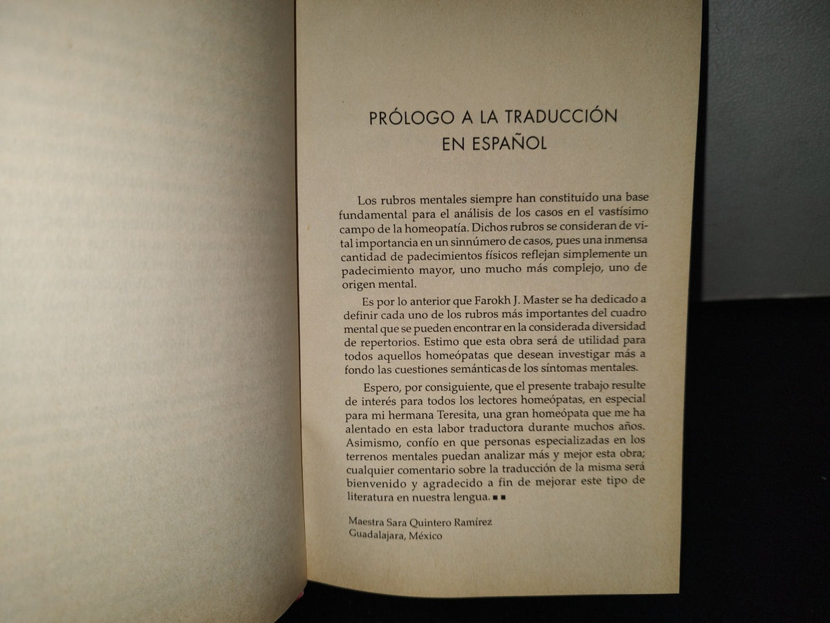 151- Percibiendo Rubros De La Mente - Dr. Farokh J. Master - B. Jain Publishers, Nueva Delhi - 2006