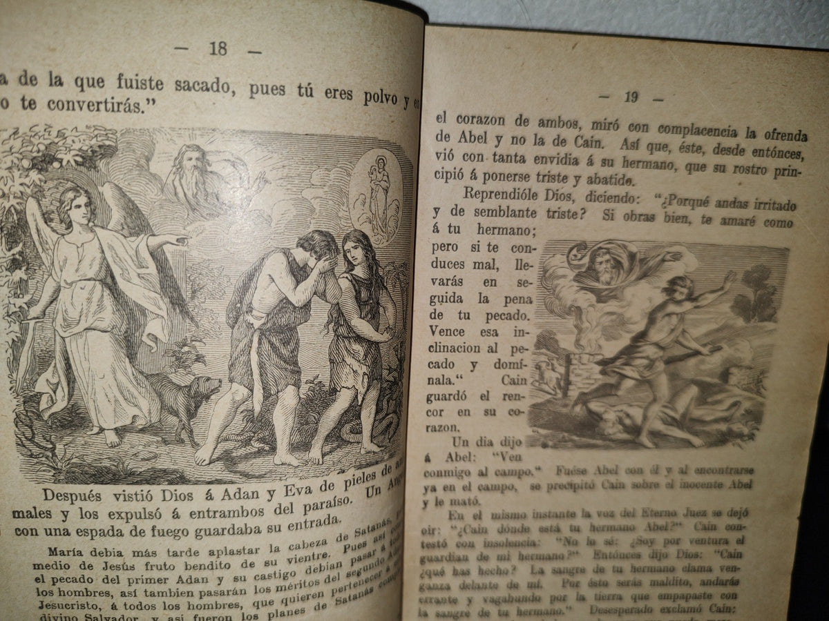 188- Compendio De La Historia Bíblica O Narraciones Del Antiguo Y Nuevo Testamento - 1933