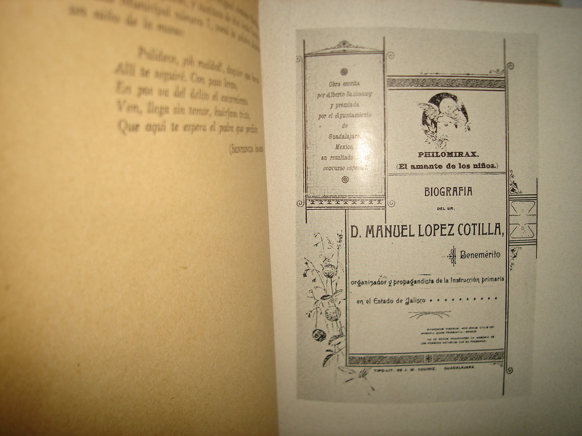 171- Manuel López Cotilla Y Su Obra - Gobierno Del Estado De Jalisco 1961