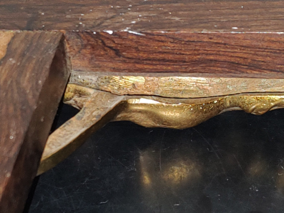 A3- Antiguo Crucifijo Grande De Bronce - 60'S - 70'S